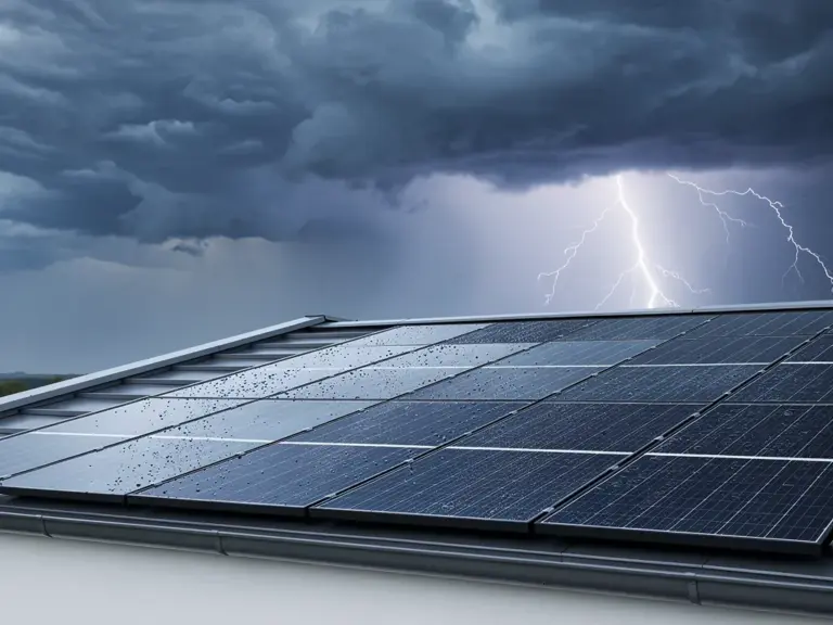 Blitzschutzsystem für Photovoltaikanlagen zur Minimierung von Risiken und Schäden