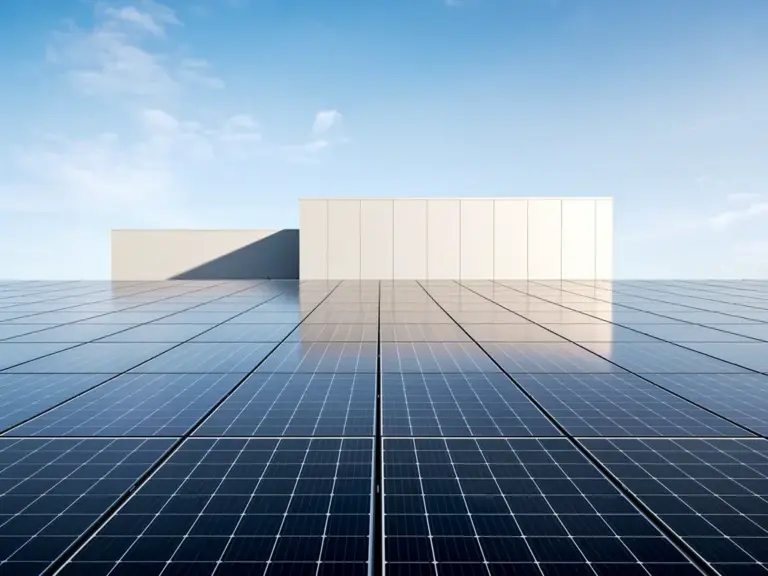 Gewerbliche Photovoltaikanlage zur Kostenreduktion und Nutzung von Solarenergie
