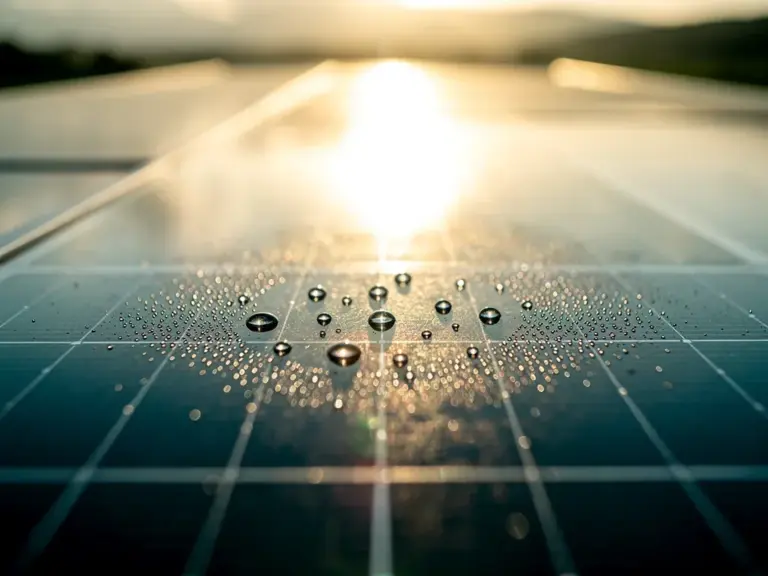 Funktionsweise von Solarzellen bei der Umwandlung von Photonen in Elektronen