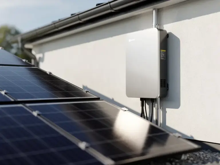 Wechselrichter zur Umwandlung von Gleichstrom in Haushaltsstrom für optimale Solarstromnutzung